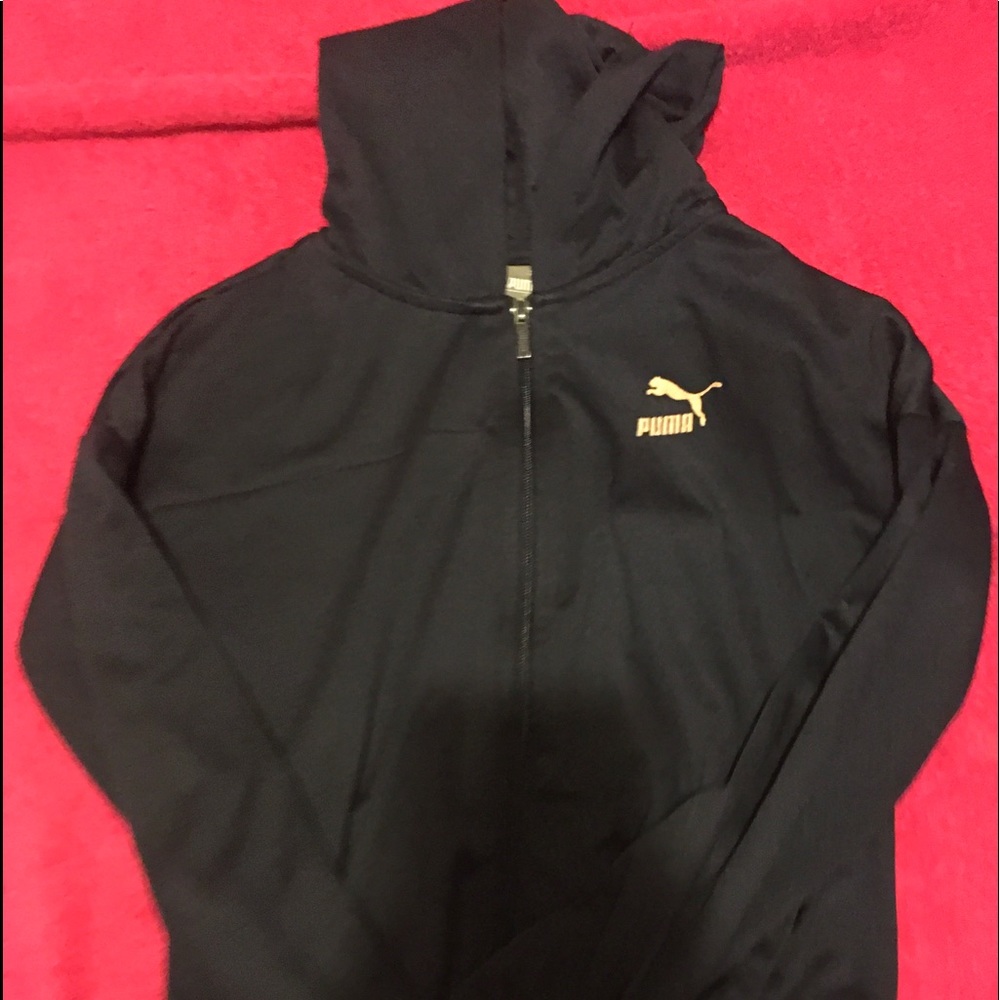 Blue puma jacket